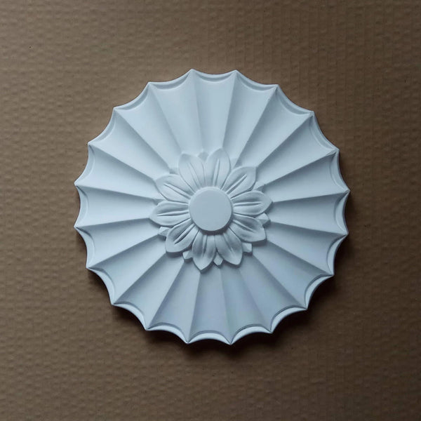 Minimalist floral design ceiling rose