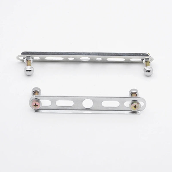 Suspension plate for metal bar ceiling light