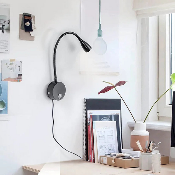 Lampe murale LED dimmable avec interrupteur tactile